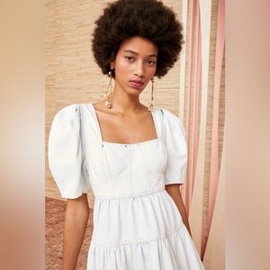 ULLA JOHNSON AMES MIDI DRESS BRAND NEW WITH TAGS